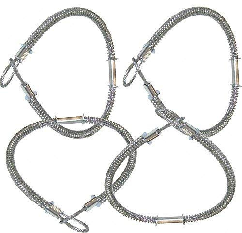 4 Compressor 3/4 Air Hose Airline Plant Safety Coupling QR Whipcheck Cable DX/2001381X4
