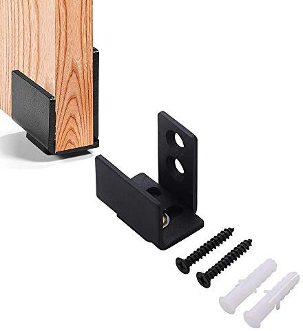Barn Door Floor Guide, Door Bottom Guide, Wall Stay Roller Guides for Sliding Door, Sliding Wardrobe Doors Tracks.