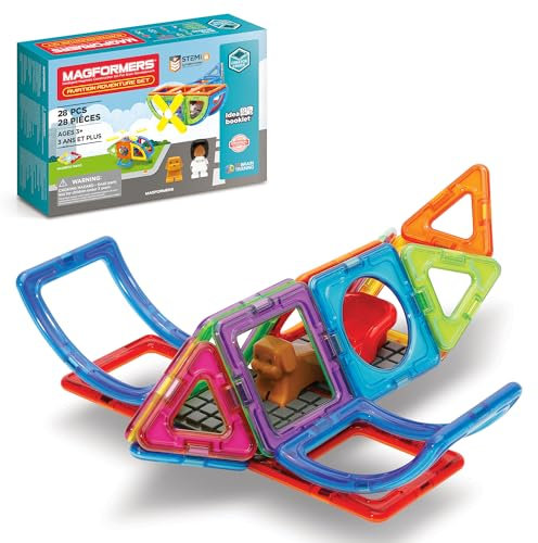 Magformers Aviation Adventure Magnetic Construction Set. 28 Pieces. STEM toy. Educational toy.