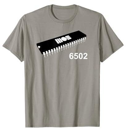 MOS 6502 CPU T-Shirt von Retro Shirts T-Shirt