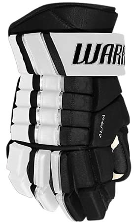 Warrior Alpha FR Pro Handschuh Senior, Größe:15 Zoll, Farbe:schwarz/weiß