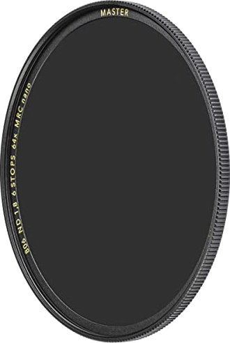 B+W Graufilter ND 1,8 MRC Nano Master 67mm (16x vergütet, Slim, Premium) 1101580 Black