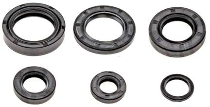 Wellendichtringe Kurbelwelle Simmeringe Satz passend für Yamaha DT 50 80, RD, MX, FS1 – 6-teilig – Simmerringe für Moped Mokick Motor – hochwertiger Dichtringsatz