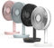 Newlux - Ventilador de Sobremesa USB Windpure Desk W300 con 4 Vel, Cabezal Abatible, Batería Litio hasta 50 min. Ventilador Silencioso (menos de 30dB) para Oficina, Casa o Camping (Blanco)