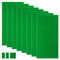 shineFinder 8 base Plates Compatible with Lego, Baseplate 5x10 with 16 x 32 stud board (Green)