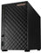 Asustor AS1102TL Drivestor 2 Lite 2-Bay NAS Quad-Core 1,7 GHz CPU 1 GbE Anschluss 1 GB DDR4 Schwarz ohne Festplatte für Desktop, Server auf Tischplatte aus Metall