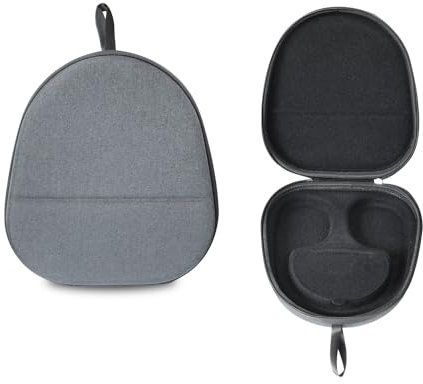 Headphones Case Compatible with Sony WH-1000XM5 Wireless Headphone Cases Replacement Protective Hard Shell Carrying Bag (grey)