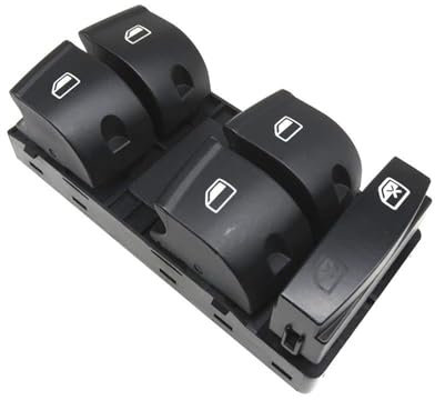 OQRDVVTT Elektrischer Master-Fensterheber-Steuerschalter 4F0959851F 4F0 959 851 Für A-UDI A3 8P Für SPORTBACK A6 4F 4G C6 Q7