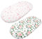VICASKY 2St -Bettdecke babybettwäsche betthimmel Bed Set betthimmel babybett Matratzenbezug Kissen für babymatratze Stubenwagen Wickelauflagenbezug Polyester Baumwolle Weiß