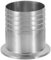 PATIKIL 2in Tri Clamps to 2in Hose Barbed Adapter, 1pcs Sanitary Tri Clamps Hose Barb Fitting 304 Stainless Steel Pipe for Brewery Winery Food Processing Equipment