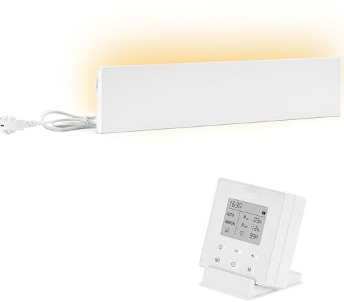 Infrarot Anti Schimmel Heizung - Schimmelentferner Wand & Bad - Mit Smart Timer - Alternative zu Schimmelspray und Antischimmelfarbe Innen Weiß - Schimmelschutz ohne Chemie - XN-IC60 PLUSMODUL