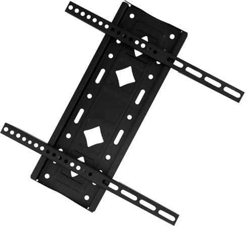 jojofuny Support Mural pour Téléviseur LED 26-35 Pouces Étagère De Rangement pour Téléviseur Support Robuste pour Téléviseur Moderne