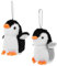 YARNOW 2Stücke Kawaii Pinguin Schlüsselanhänger Süße Plüsch Pinguin Tierchen Als Schlüsselhalter Und Taschenanhänger Perfektes Für Schwarz