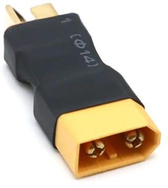 XT60 Stecker (männlich) auf T-Stecker (weiblich) Adapter für RC & Akku