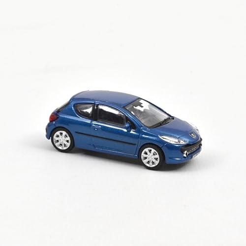 Peugeot 207 2007 Premium Pack Blue Aegean 1:87