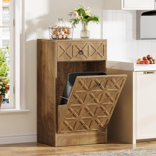 Tribesigns Buffet, armoire de rangement, armoire de cuisine, 50 × 35 × 92 cm