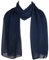 Hat To Socks Foulard en Mousseline pour les Femmes (Bleu Marine)