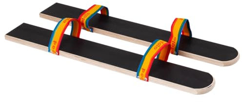 pedalo® Sommerski Fußschlaufe 2er (80cm) I Rasenski I Teamspiel I Koordination I 2 Spieler