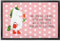 Mr. & Mrs. Panda 40 x 60 cm Fußmatte Einhorn Gärtner - Geschenk, Türmatte, Gießkanne, Haustürmatte, Stiefel, Schmutzfangmatte waschbar, Einhörner,
