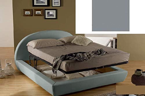 Dafne Italian Design Letto matrimoniale contenitore imbottito