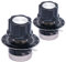 Taiss/2 Stücke RV24YN20S 500 ohm Potentiometer B501 Single-Turn-Potentiometer für die Drehzahlregelung von Wechselrichtern. Motordrehzahlregelung +2 Stück A03 und Wählscheiben(B501,500 ohm)