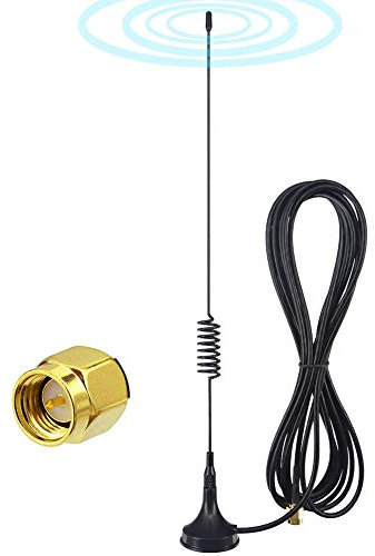 YILIANDUO 4G LTE Antenna 7dBi MIMO SMA Male Antenna with Magnetic Base RG174 Coaxial Cable 3M for 4G LTE Router Cellular Gateway Modem Hotspot Wireless Router Hub WiFi Signal Booster