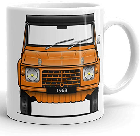 Flattwin Edition 2cv MUG - Méhari Orange