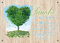 KE - Kreatives MDF-Holz Dekoschild, farbig bedruckt, mit inspirierendem Familienspruch, perfekt für Heimdekoration, Geschenk für Familie - 21x15cm - Motiv: Herzbaum - Familie
