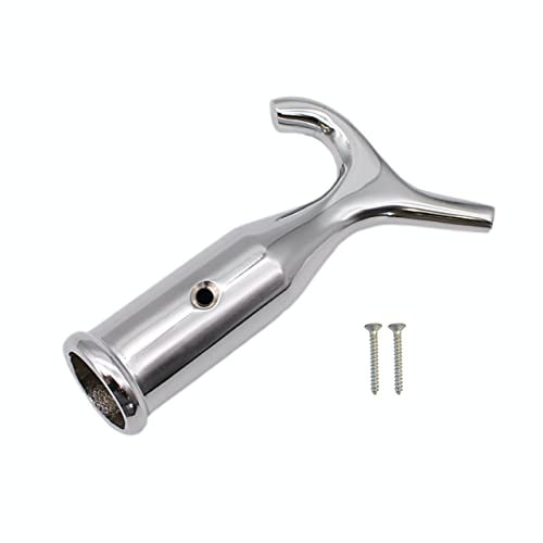 EAI Sash Window Blind Pole Hook - Polished Chrome - 110mm
