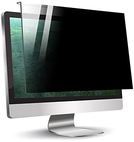 JANEFLY 22 Zoll Blickschutzfilter, hängender Computer-Sichtschutzfolie Anti-Blaulicht-Bildschirmschutz, für 16:9 Desktop-PC-Monitor, 22 Zoll (490 * 317mm)