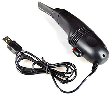 Pmandgk Aspirateur USB pour clavier d'ordinateur portable Noir