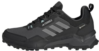 adidas Damen Terrex AX4 Gore-TEX Hiking Shoes, Core Black/Grey Three/Mint Ton, 36 EU