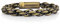 LaSua Mens Bracelet Stainless Steel Twisted Rope Chain Link Bracelets for Men Braided Brushed Vintage Bracelet Black Silver Bronze Gold Gunmetal 7.5 - 8.9 inches in length, 7.5 inches, no gemstone