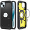 Spigen Tough Armor MagFit Case for iPhone 15, Compatible with MagSafe Accessories - Black