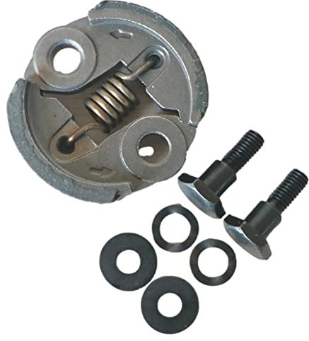 FUBESK 2-Takt 34F Freischneider, Rasentrimmer, Kupplungssatz mit Schrauben, Garten-Elektrowerkzeug, Rasentrimmer-Getriebekopf-Box-Teil