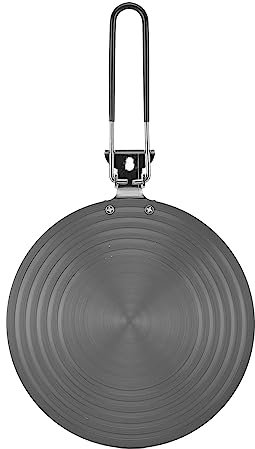TOPINCN Placa de Conducción de Calor, Placa Adaptadora de Inducción de Cocina para Estufa Electrónica de Gas, Aleación de Aluminio con Mango Desmontable para Cocina (28cm)