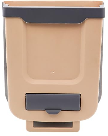Tiardey Poubelle de Cuisine Pliante Suspendue, Poubelles de Placard pour Porte d'armoire, Poubelles sous Le Comptoir d'évier, Poubelle pour Chambre à Coucher