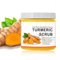 350g Turmeric Body Scrub, Large-Capacity Vitamin C Scrub, Turmeric Body Exfoliator Scrub, Dead Skin Remover for Body, Exfoliating Face Scrub, Deep Cleansing, Remove Dead Skin Improve Dark Spots Acne
