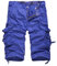 Shorts et Bermudas Homme Sport Vintage Bouton Classique Couleur Uni Short Chino Homme Ete Slim Mode Outdoor Pas Cher Bermuda Fete des Peres Jogging de Travail Homme Bleu XL