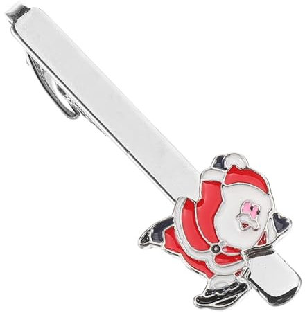 Pince À Cravate Pour Homme Père Noël Pince À Cravate De Noël Élégante Pour Les Banquets Et Les Fêtes