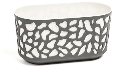 KONZEPT 2er Set Blumenkasten Balkon 40 cm, oval Balkonkasten für die Fensterbank, Pflanzkasten für außen und innen