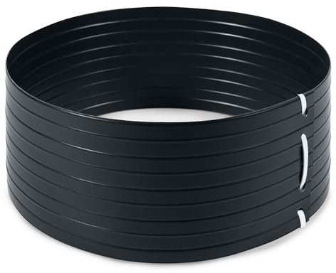 Quest Anillo de riego de PVC, sistema de riego para plantas y árboles (antracita, 50 cm - 15 L)