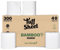 40 Pack Bamboo Un-Wrapped Toilet Rolls 3-Ply Strength, Plastic-Free Toilet Paper, 300 Sheets, Recycled Packaging, Sustainably Sourced, Eco-Friendly & Biodegradable Bathroom Tissues