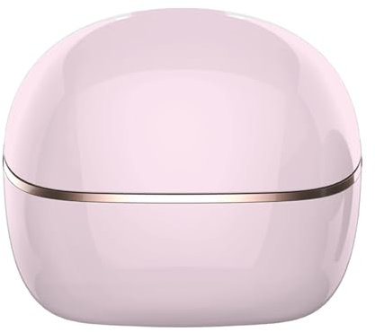 Auriculares Inalámbricos Bluetooth,Auriculares Bluetooth 5.4 con 4HD Mic,HiFi Estéreo Cascos Inalambricos,Ajuste Cómodo Auricular,47H/LED Reducción de Ruido Cascos,IP7 Impermeable,USB-C,Oro Rosa Claro