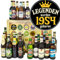 Legenden 1954 / Geschenk 70.für den Partnerin / 24x Bier aus aller Welt und D/Bier Adventskalender 2024 2025 Männer