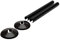 Talon Snappit for Towel Rail Radiators Pipe Covers and Collars (Black 500mm)