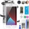 for iPhone 7 Plus Screen Replacement White,Mobkitfp 5.5 Full Assembly LCD Display Digitizer with Front Camera+Earpiece+Sensors+Waterproof Seal+Repair Tools+Tempered Film for A1784,A1785,A1661 (White)