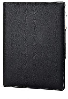 Notizbuch, intelligentes Notizbuch, wiederbeschreibbar, lose Blätter, handgeschriebener elektronischer Notizblock, Geschenke, Firmengeschäftspapier, Farbe: Schwarz, Größe: 23,2 x 17 cm