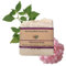Patchouli Rose Handcrafted Soap Bar, Moisturising Vegan Soap, Natural Exfoliating Soap with Cocoa Butter & Almond Oil, Zero Waste Travel Soap, No Chemicals and Preservatives, 100g - The Natural Spa