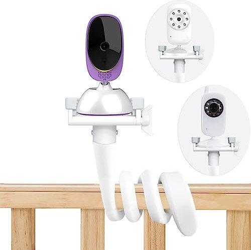Derebir Baby Camera Mount Stand Compatible with GHB/HelloBaby HB30 /HB32 /nooie IPC007I /BOIFUN 7SM/VB610/VB603 /Babystar MC632A/SM25 Baby Monitor Holder Compatible with Most Baby Monitors